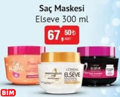 ELSEVE  SAÇ MASKESİ